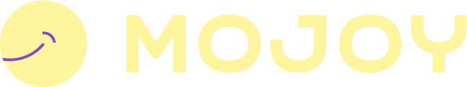 logo mojoy geel